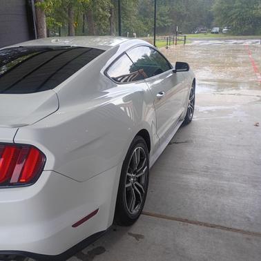White 2017 Ford Mustang EcoBoost Premium