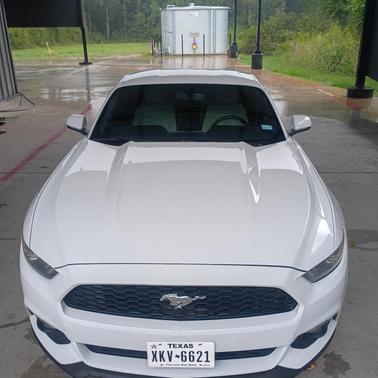 White 2017 Ford Mustang EcoBoost Premium