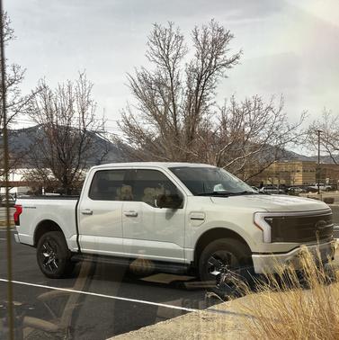 Gray 2023 Ford F-150 Lightning XLT
