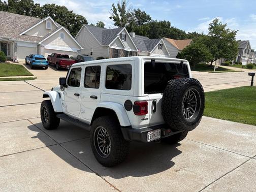 White 2021 Jeep Wrangler Unlimited 4xe Sahara