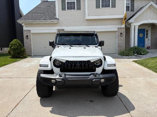 White 2021 Jeep Wrangler Unlimited 4xe Sahara