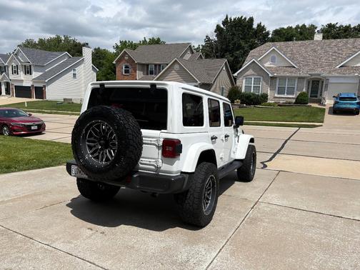 White 2021 Jeep Wrangler Unlimited 4xe Sahara