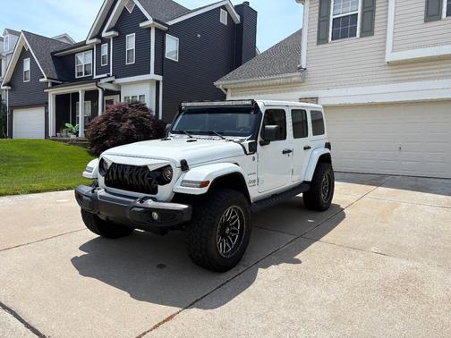 White 2021 Jeep Wrangler Unlimited 4xe Sahara