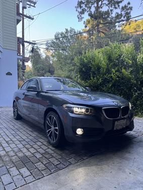 Gray 2018 BMW 230 i