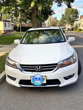 White 2013 Honda Accord EX-L