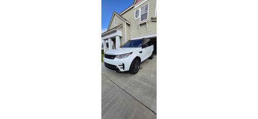 White 2019 Land Rover Discovery HSE LUXURY