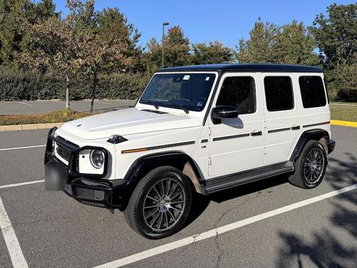 White 2021 Mercedes-Benz G-Class G 550 4MATIC