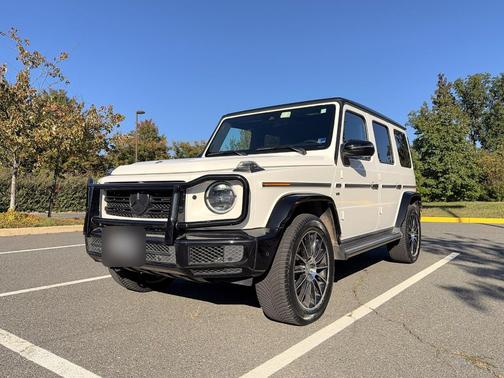 White 2021 Mercedes-Benz G-Class G 550 4MATIC