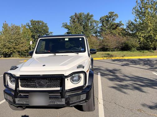 White 2021 Mercedes-Benz G-Class G 550 4MATIC