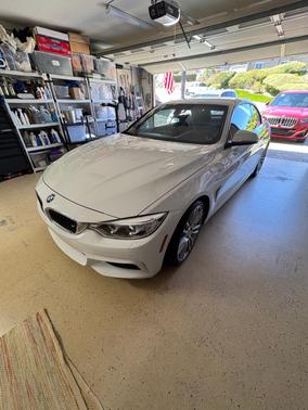 White 2017 BMW 430 i