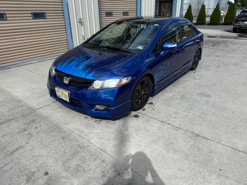 Blue 2009 Honda Civic Hybrid Base