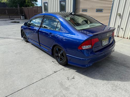 Blue 2009 Honda Civic Hybrid Base