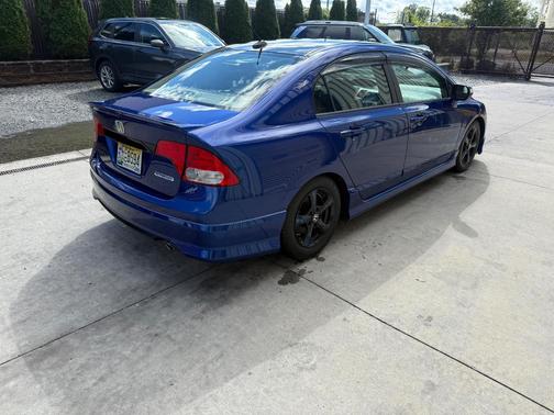 Blue 2009 Honda Civic Hybrid Base