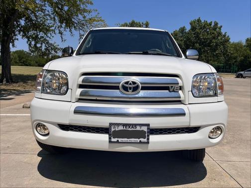 White 2005 Toyota Tundra SR5 Double Cab