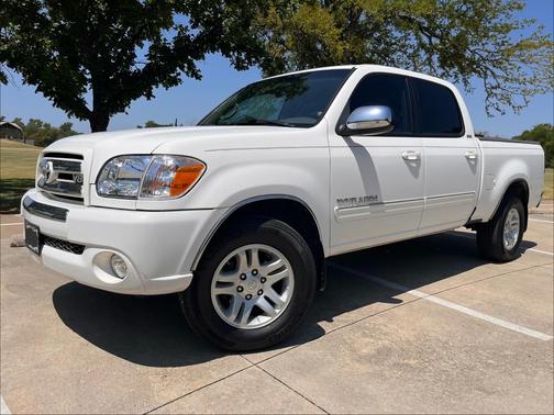 White 2005 Toyota Tundra SR5 Double Cab