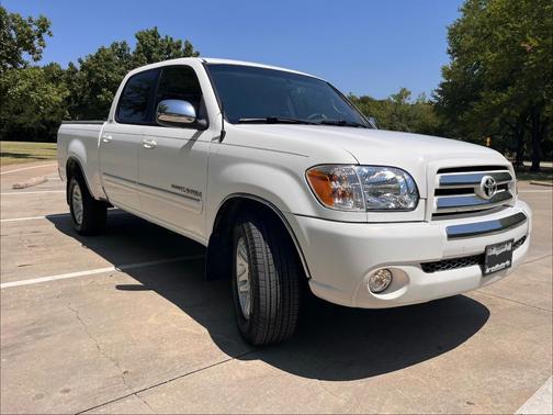 White 2005 Toyota Tundra SR5 Double Cab