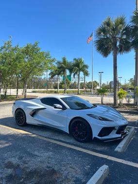 Gray 2023 Chevrolet Corvette Stingray w/2LT