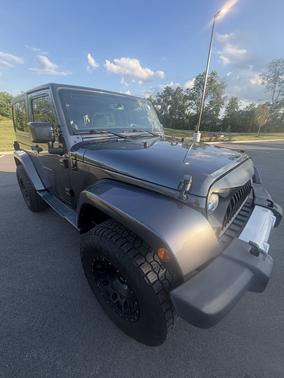 Gray 2014 Jeep Wrangler Sahara