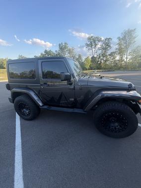 Gray 2014 Jeep Wrangler Sahara