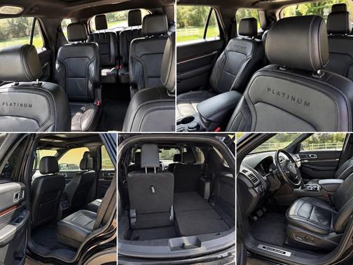 Black 2017 Ford Explorer Platinum