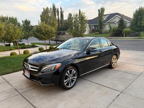 Black 2015 Mercedes-Benz C-Class C 300