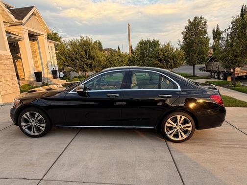 Black 2015 Mercedes-Benz C-Class C 300
