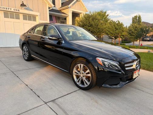 Black 2015 Mercedes-Benz C-Class C 300