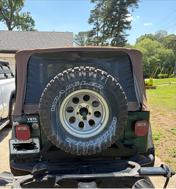 Green 1999 Jeep Wrangler Sahara