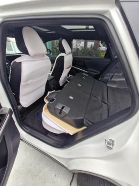 White 2024 Toyota bZ4X XLE