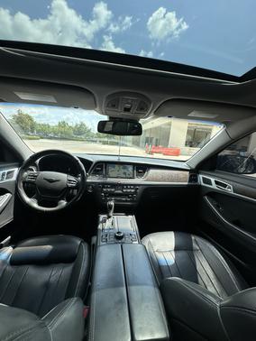 Black 2015 Hyundai Genesis 5