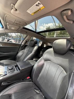 Black 2015 Hyundai Genesis 5
