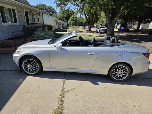 Silver 2010 Lexus IS 250C Base