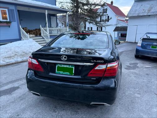 Black 2012 Lexus LS 460 Base