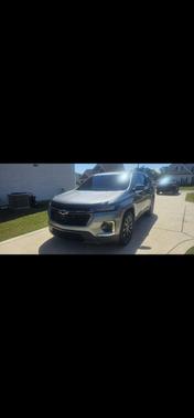 Silver 2023 Chevrolet Traverse RS