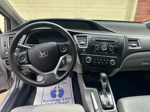 Silver 2015 Honda Civic LX