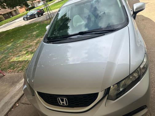 Silver 2015 Honda Civic LX