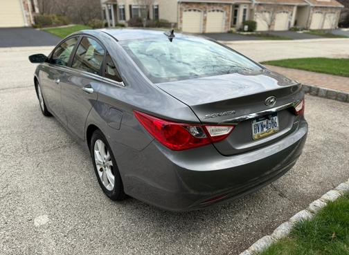 Gray 2011 Hyundai SONATA Limited