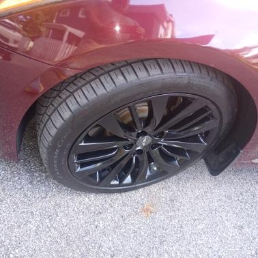 Red 2015 Hyundai Genesis 5