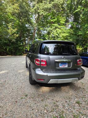 Gray 2017 Nissan Armada Platinum