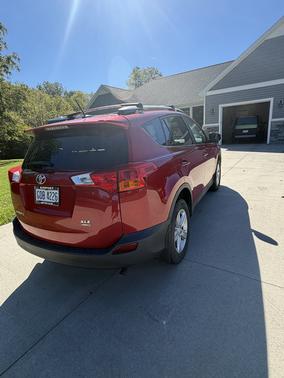 Red 2014 Toyota RAV4 XLE