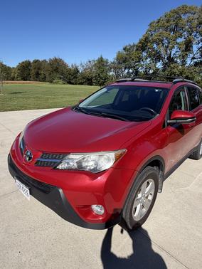Red 2014 Toyota RAV4 XLE