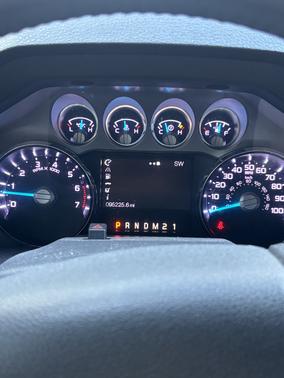 White 2012 Ford F-250 Lariat