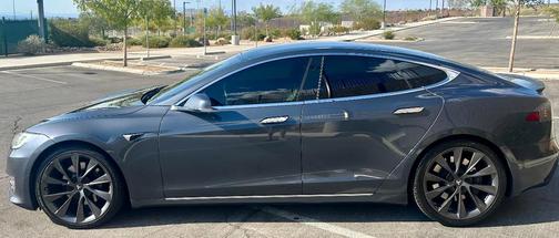 Gray 2020 Tesla Model S Long Range Plus