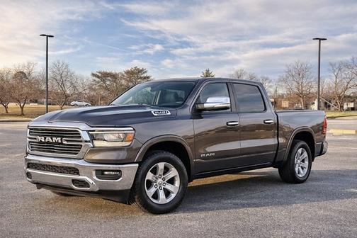 Gray 2019 RAM 1500 Laramie