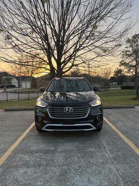 Black 2017 Hyundai SANTA FE Limited