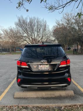 Black 2017 Hyundai SANTA FE Limited