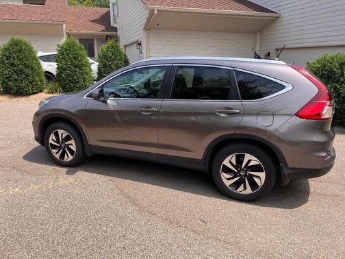 Brown 2015 Honda CR-V Touring