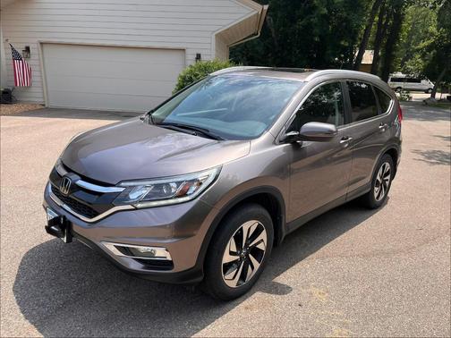 Brown 2015 Honda CR-V Touring