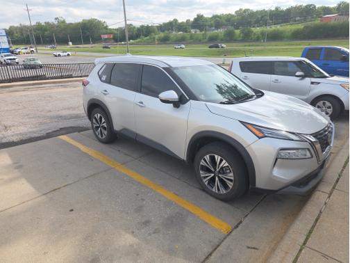 Silver 2022 Nissan Rogue SV