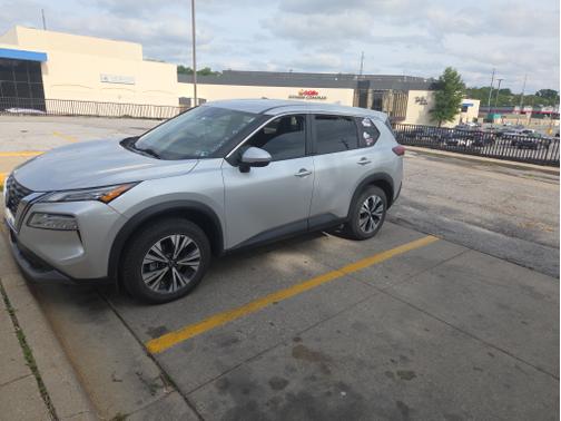 Silver 2022 Nissan Rogue SV